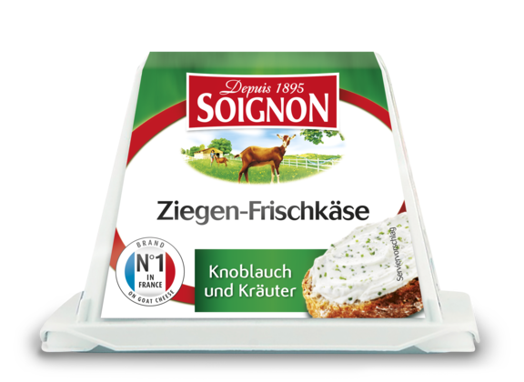 Ziegenfrischkäse Knoblauch & Kräuter 140g